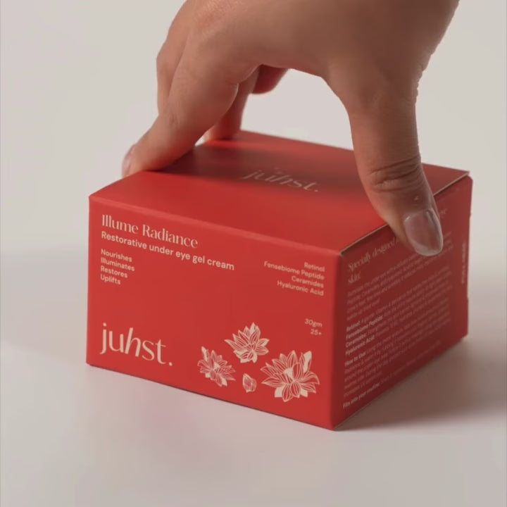 Juhst.co Illume Radiance. Powered by Reishi Mushroom Peptide .